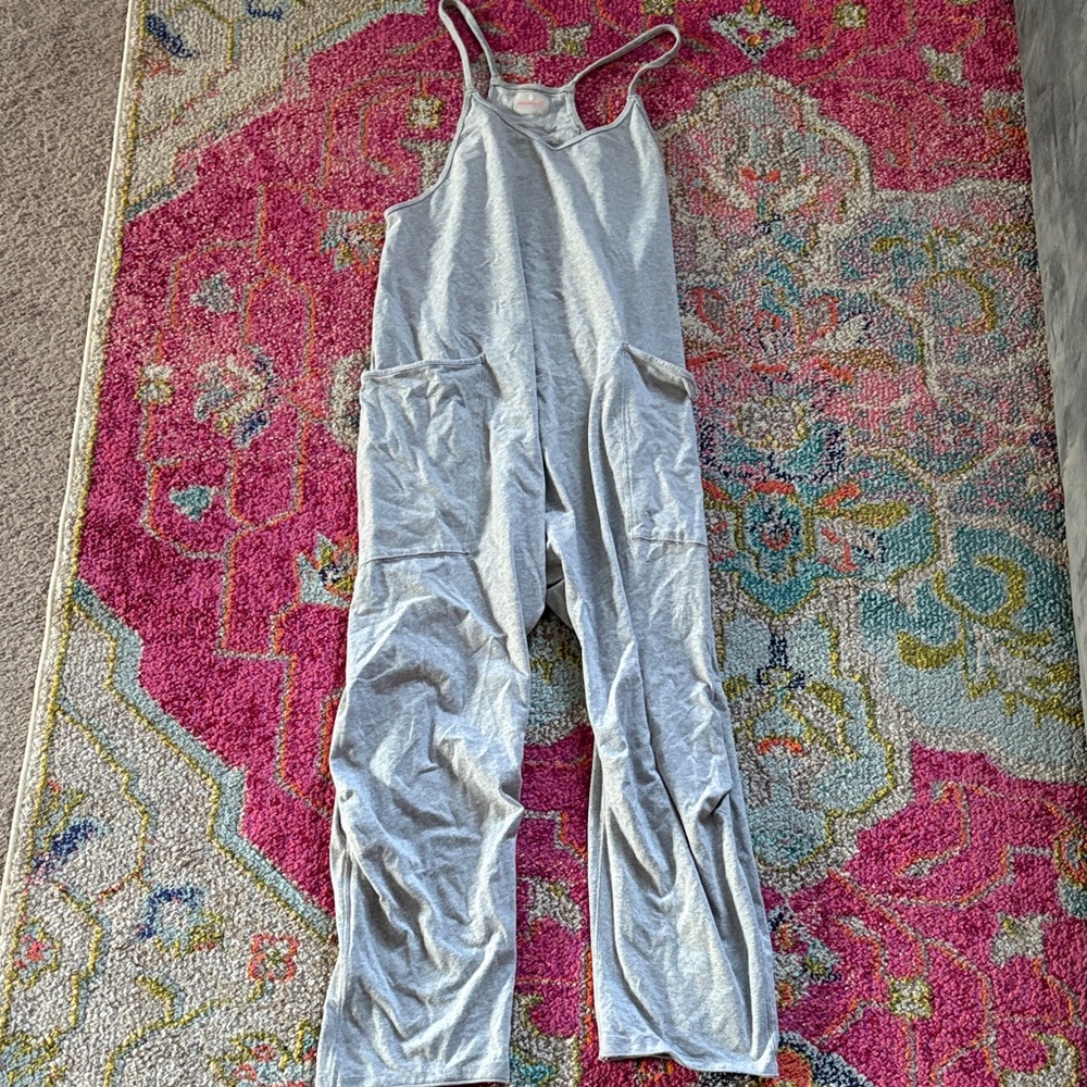 FP Movement by Free People Silver Jumpsuit